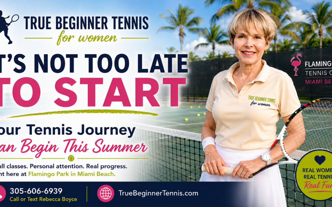 It’s Not Too Late to Start Tennis This Summer